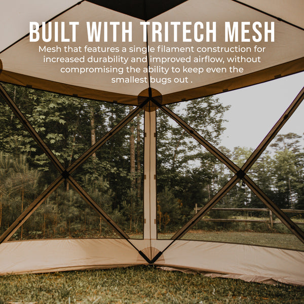 G5 5-Sided Portable Gazebo with TriTech Mesh